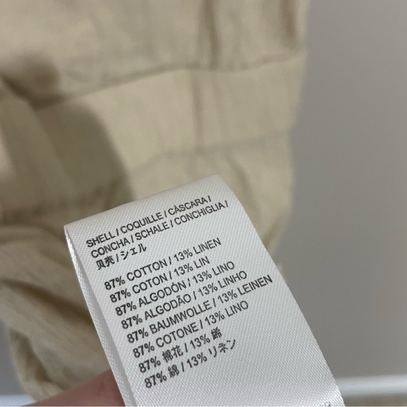 Free People Clementine Linen Wrap Dress Sz XS - Picture 8 of 9